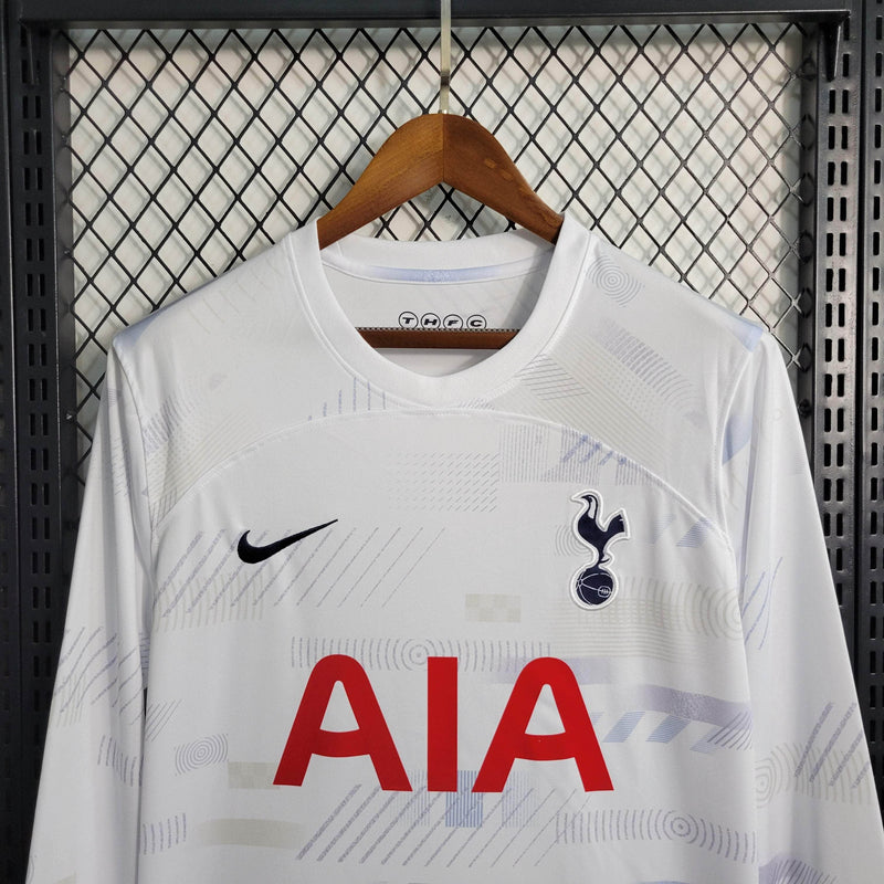 CdC Camisa Tottenham Titular 23/24 - Versão Torcedor Manga Longa