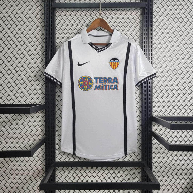 CdC Camisa Valencia Titular 00/01 - Versão Retro