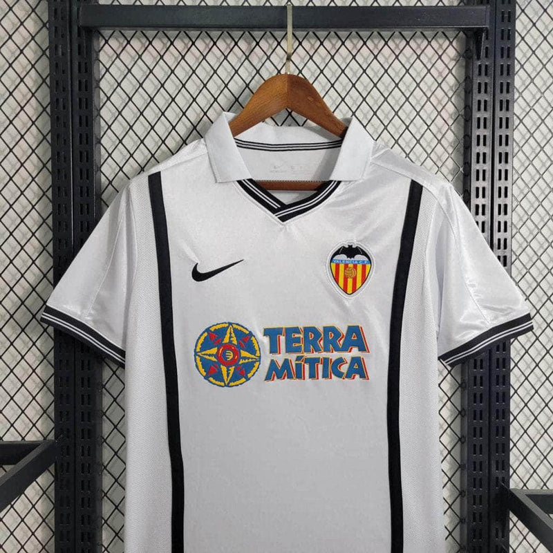 CdC Camisa Valencia Titular 00/01 - Versão Retro