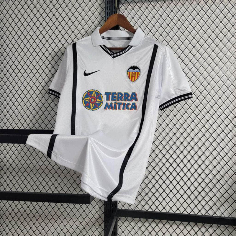 CdC Camisa Valencia Titular 00/01 - Versão Retro