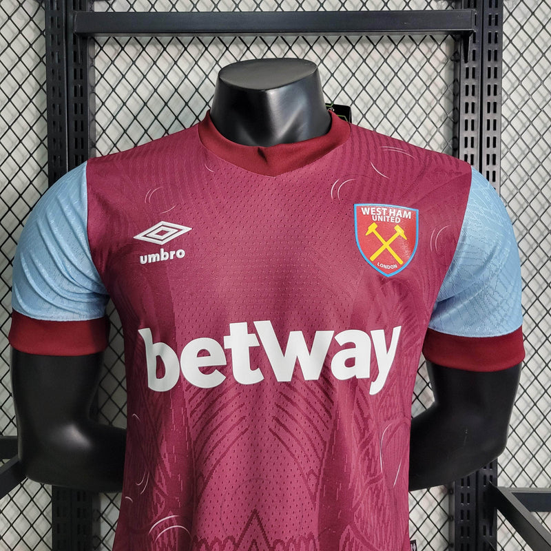 CdC Camisa West Ham Titular 23/24 - Versão Jogador