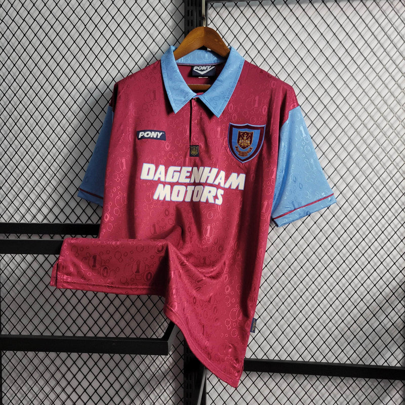 CdC Camisa West Ham Titular 95/97 - Versão Retro